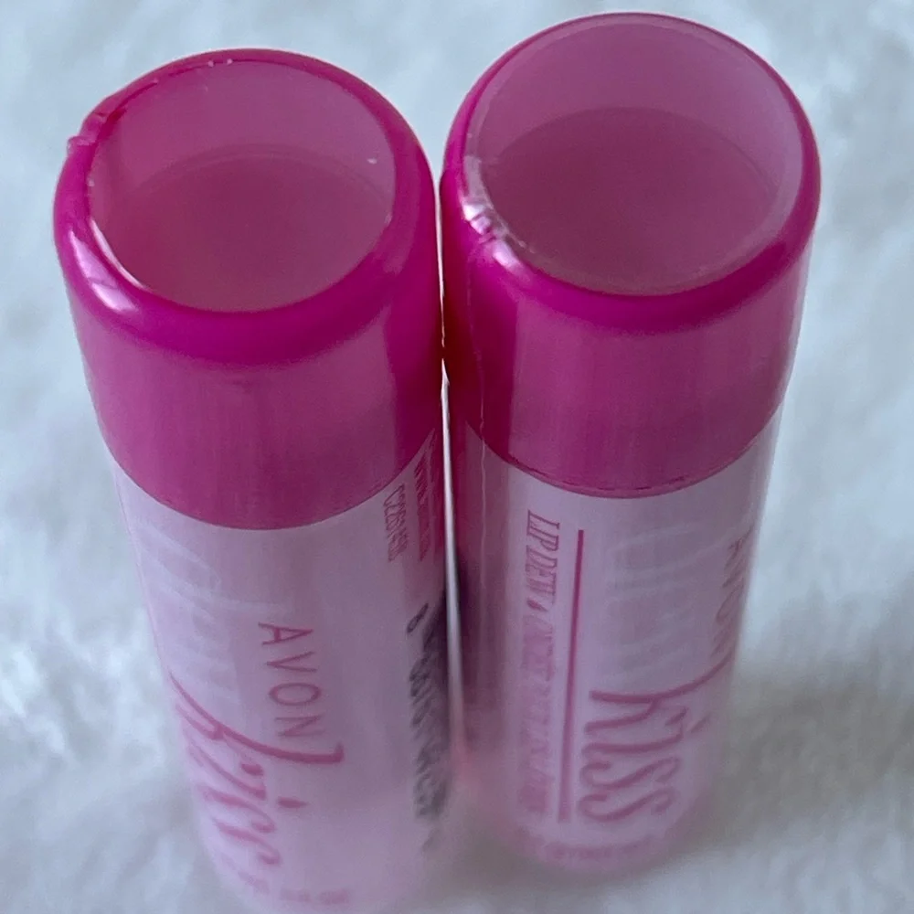 Avon Dew Kiss Lip Balm Set of 2 Pieces New and Sealed